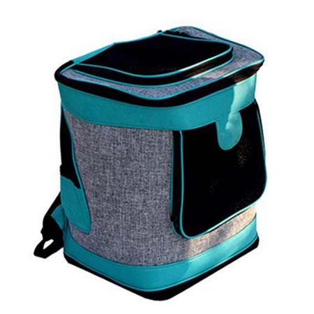 کوله پشتی حمل سگ و گربه مدل زیپ دار برزنتی