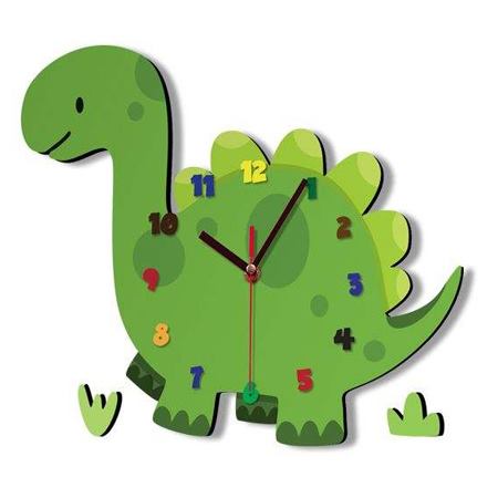 ساعت دیواری کودک ژیوار طرح دایناسور