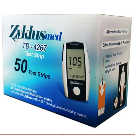 نوار تست قندخون زیکلاس مد TD-4267