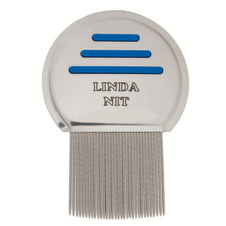 شانه ضد شپش لیندا نیت مدل تمام استیل پاک کننده تخم شپش