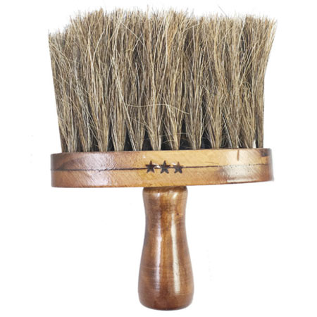 برس موپران مویی آرایشگاهی دسته چوب گردو