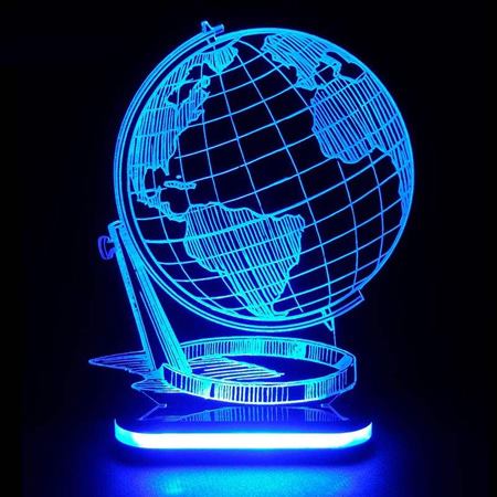 چراغ خواب طرح کره زمین