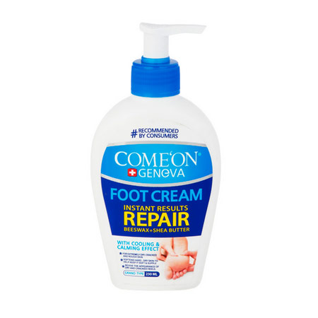 کرم رفع ترک پا کامان حجم 230 میلی لیتر با عصاره شی باتر و موم عسل