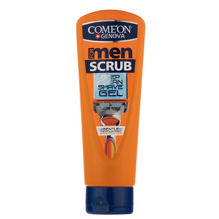 ژل اصلاح کامان مدل SCRUB حجم 200 میلی لیتر ضد باکتری