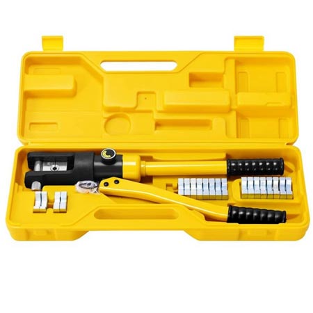 پرس کابلشو مدل YQK-300 به همراه مجموعه 11 عدد قالب