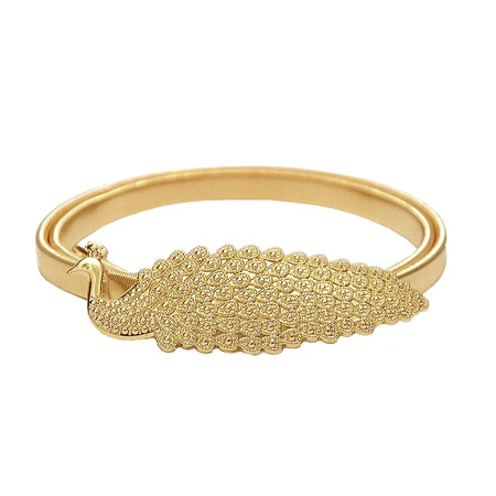 پرده جمع کن مدل طاووس جنس استیل