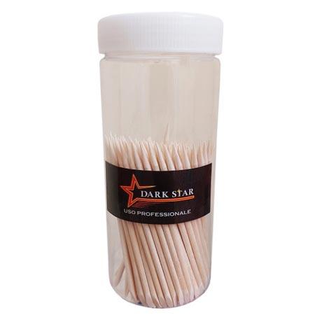 عقب زن ناخن دارک استار مدل چوبی بسته 100 عددی