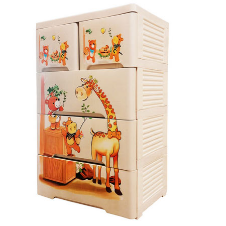 فایل کشویی کودکانه طرح زرافه جنس پلاستیک