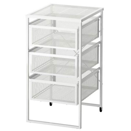 فایل کشویی جنس استیل شفاف ایکیا مدل Metal