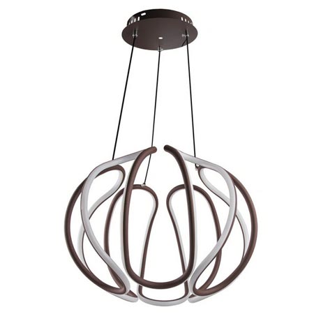 چراغ آویز مدرن برند افتخار مدل کروی شکل