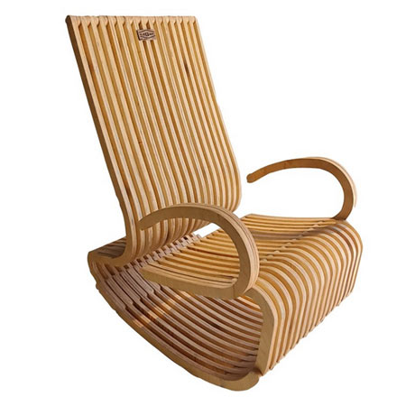 صندلی راک مدرن الگانت مدل Warber چوب پلایوود روسی درجه یک