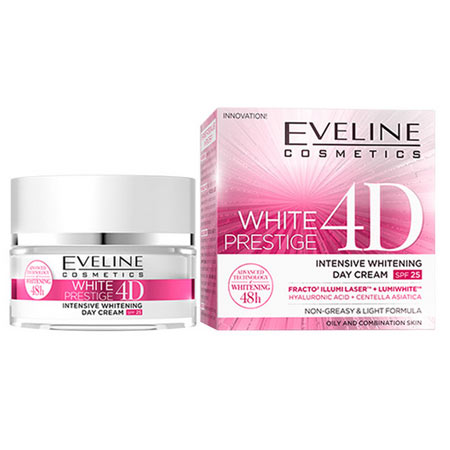 کرم روشن کننده روز اولاین مدل 4D White Prestige حجم 50 میلی لیتر