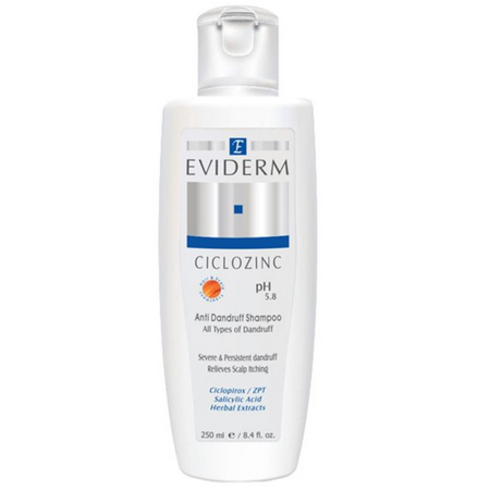 شامپو ضد شوره اویدرم مدل Ciclozinc حجم ۲۵۰ میلی لیتر