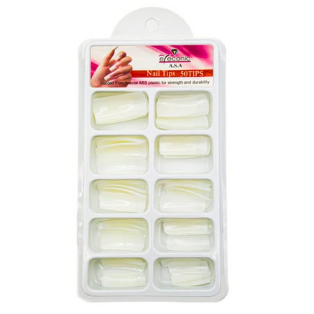 تیپ کاشت ناخن آیکونیک مدل TN-S1 بسته 50 عددی