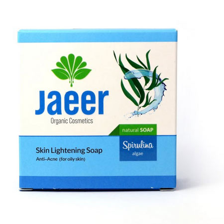 صابون ضدجوش و روشن کننده ژائیر مدل جلبک اسپیرولینا