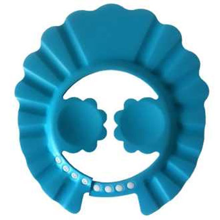 کلاه حمام کودک آبی پلی استر مدل PK-H188