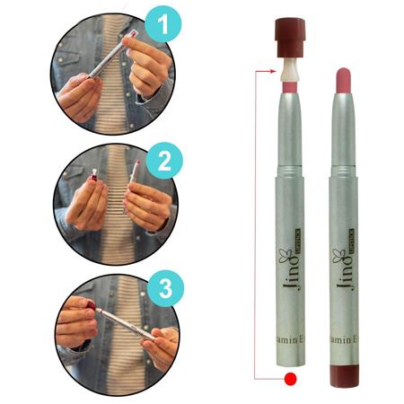 رژ لب مدادی ژینو شماره 108