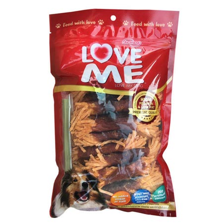 غذای تشویقی سگ لاو می مدل LM1 وزن 350 گرم