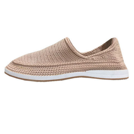 گیوه مردانه رویه نخ پنبه کفی چرم زیره میکروالن کد 712