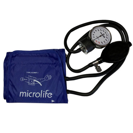 فشارسنج عقربه ای بازویی میکرولایف با کاف برزنتی مدل BP AG1-20