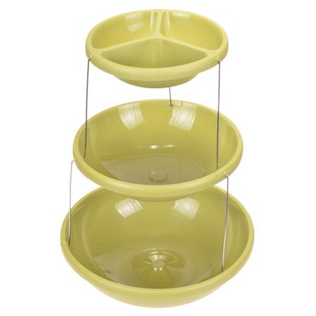 آجیل خوری سه طبقه مدل twistfold