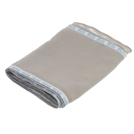 محافظ ریشه فرش پارچه ای اولیا مدل 12 متری طوسی روشن