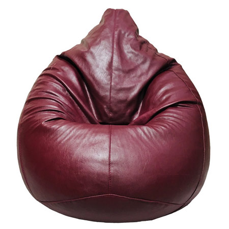 بین بگ چرمی مدل گلابی با مواد داخلی یونولیت