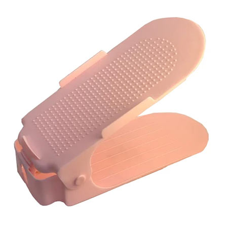 نظم دهنده کفش پلاستیکی ۲ طبقه منعطف و مستحکم