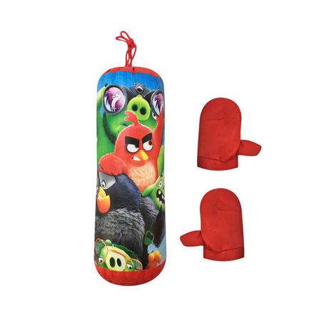 کیسه بوکس مدل انگری بردز به همراه دستکش بوکس