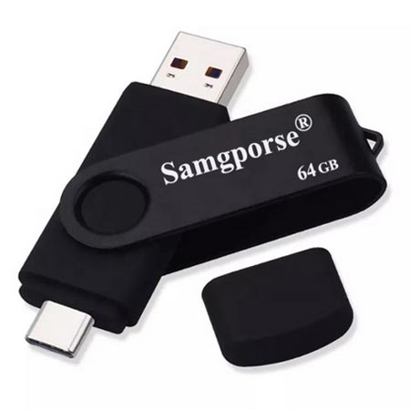 فلش مموری سمگپرس مدل OTG USB Type C ظرفیت 64 گیگابایت