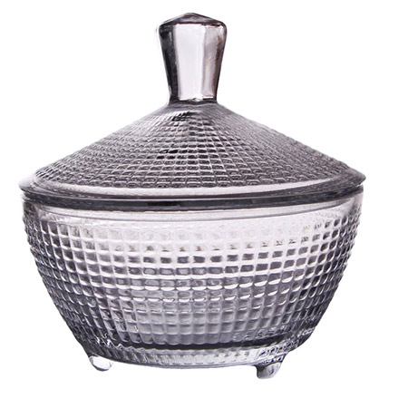 قندان بلور کاوه مدل ونیز جنس بلور شفاف