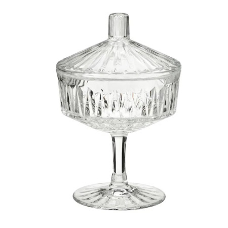 قندان بلوری پایه دار ایکیا مدل SALLSKAPLIG