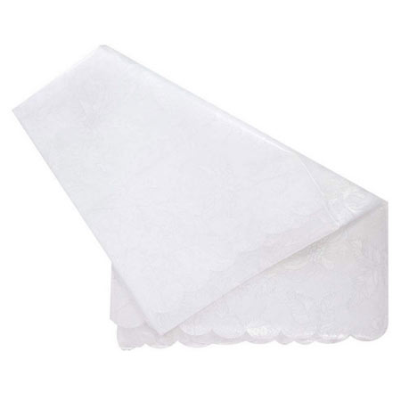 سفره چهار نفره پلاستیکی سفید رنگ مدل GOL