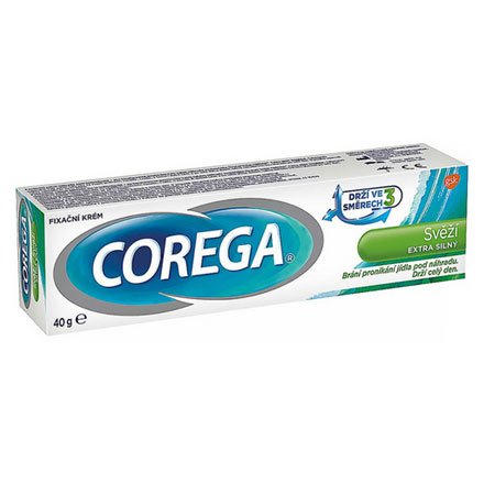 چسب دندان مصنوعی کورگا مدل Sviezi وزن 40 گرم