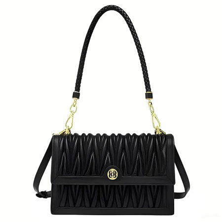 کیف مجلسی زنانه چرم مصنوعی با بند بلند و کوتاه