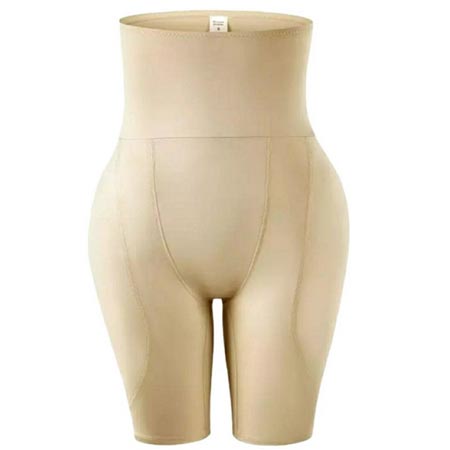 گن زنانه شلوارکی پارچه شنای کشی همراه شورت پروتز