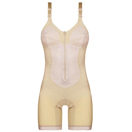 گن زنانه پانیذ مدل یکسره پادار و بدون فنر رنگ کرم