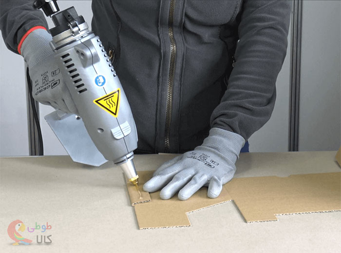 دستگاه چسب حرارتی حرفه ای
