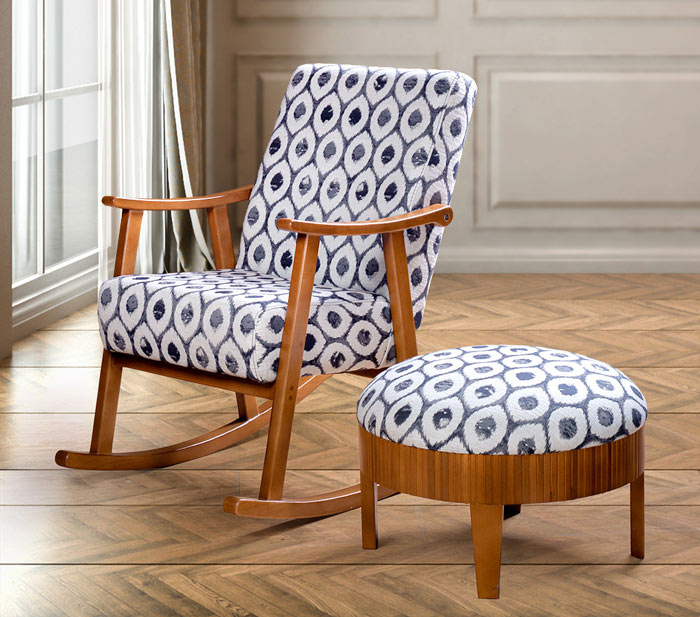 صندلی راک به همراه پاف