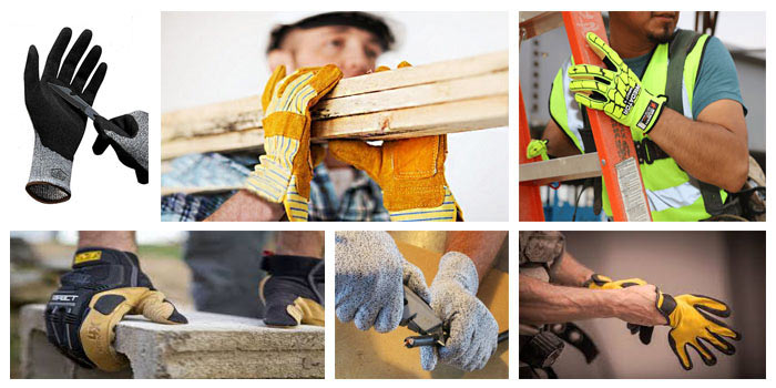 انواع دستکش ایمنی