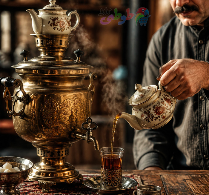 سماور روسی اصل