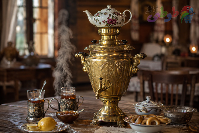 عکس سماور روسی اصل