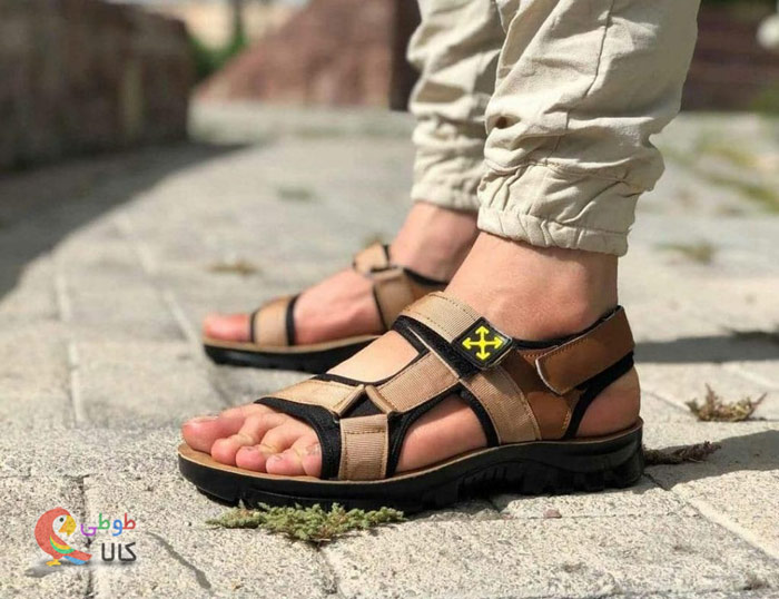 صندل مردانه جلو باز