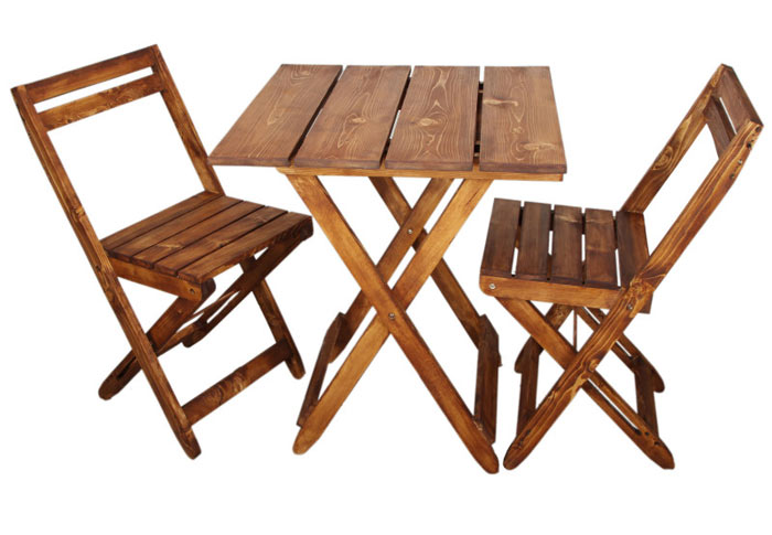 صندلی تاشو مسافرتی چوبی چند نفره