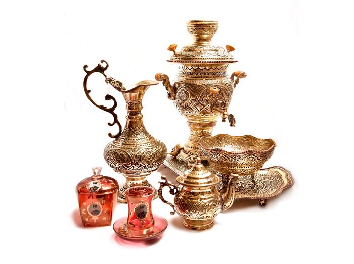 سماور زغالی تزئینی