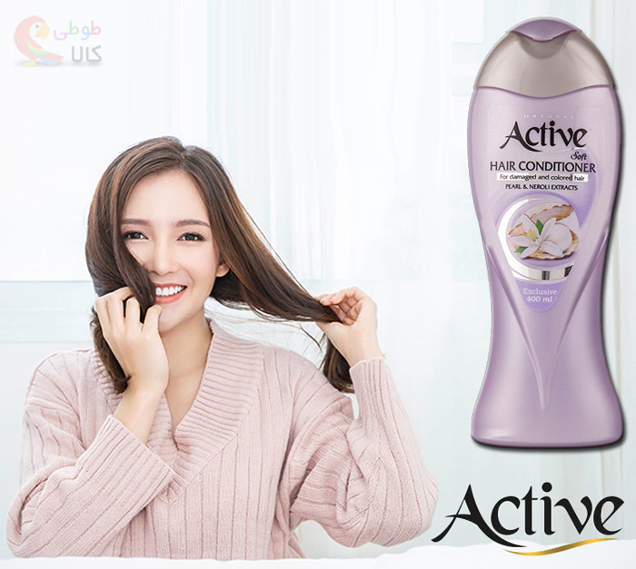 شامپو نرم کننده اکتیو