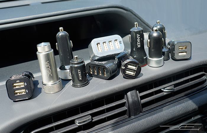 خرید اینترنتی انواع شارژر فندکی