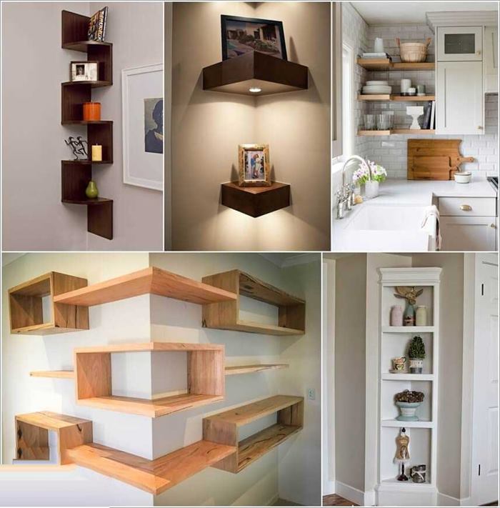 شلف گوشه ای