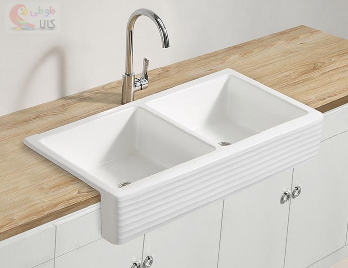 عکس سینک ظرفشویی چدنی