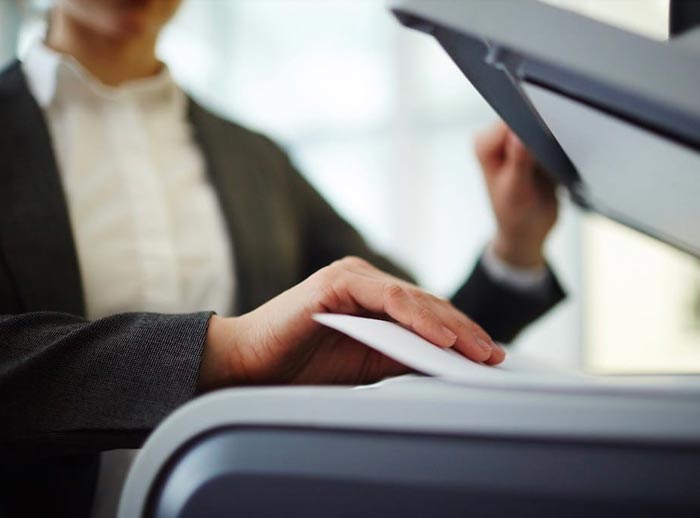 سایز اسکنر اداری